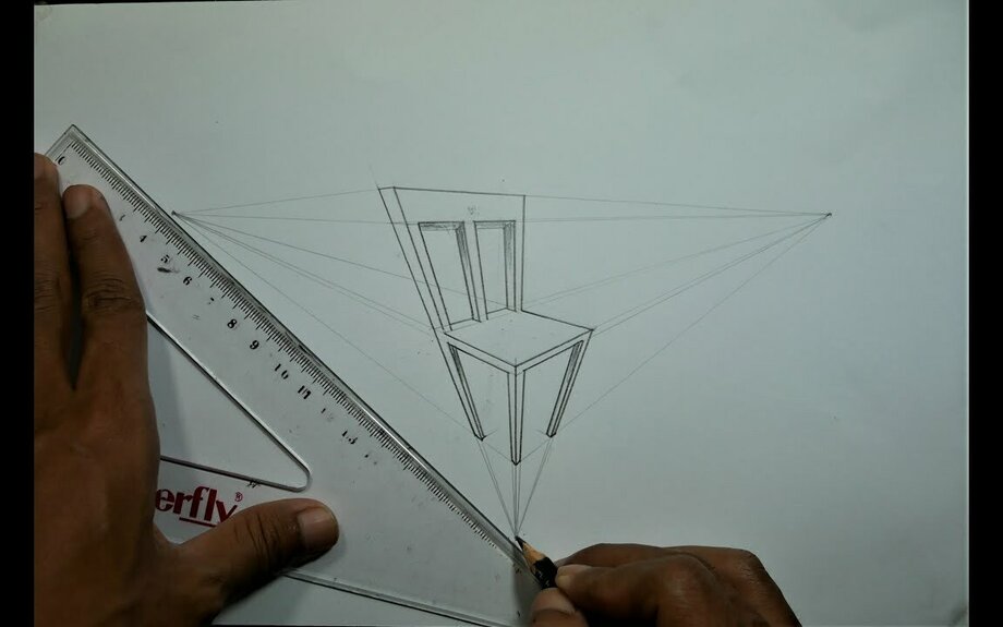 3 Point Perspective Drawing Intricate Artwork