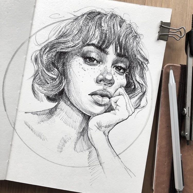 Aesthetic Drawing Hand Drawn Sketch