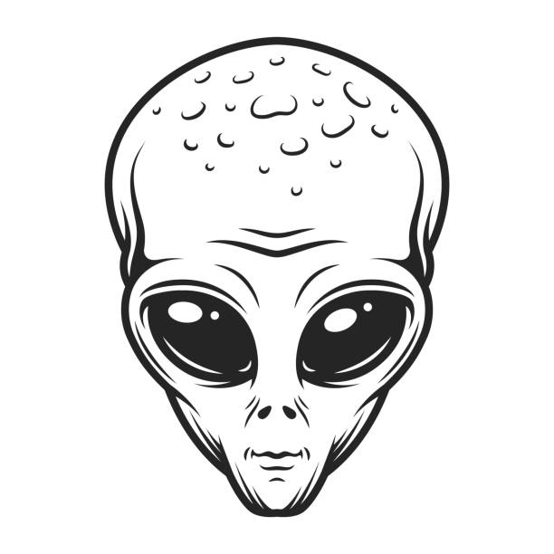 Alien Cartoon Drawing Image