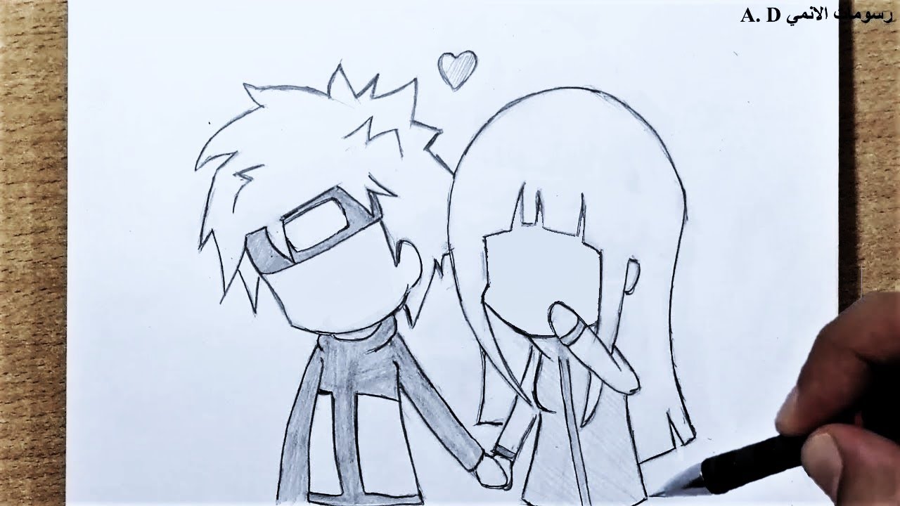 Anime Couple Drawing
