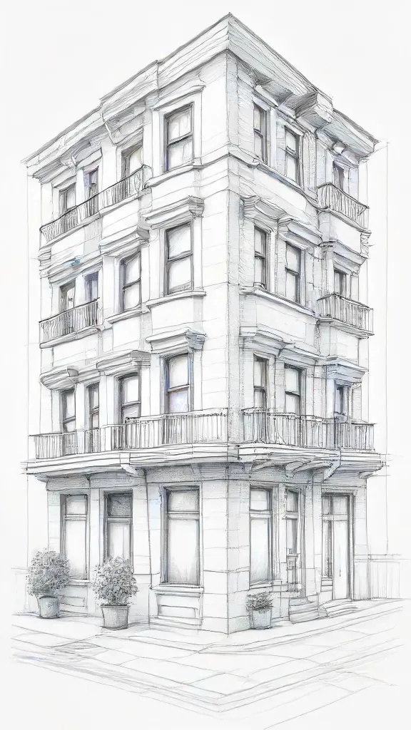 Apartment Drawing Sketch Picture