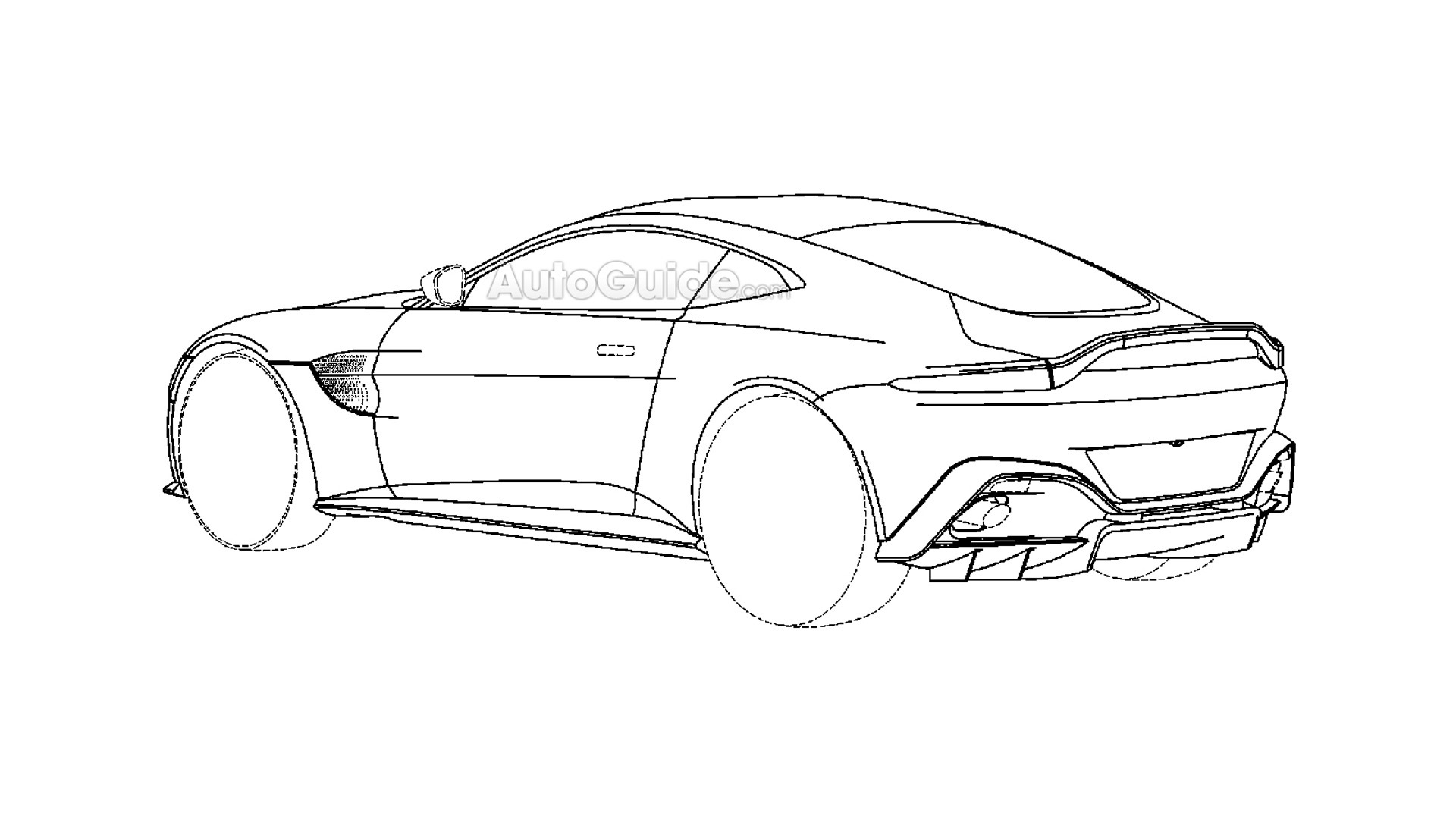 Aston Martin Drawing Creative Style