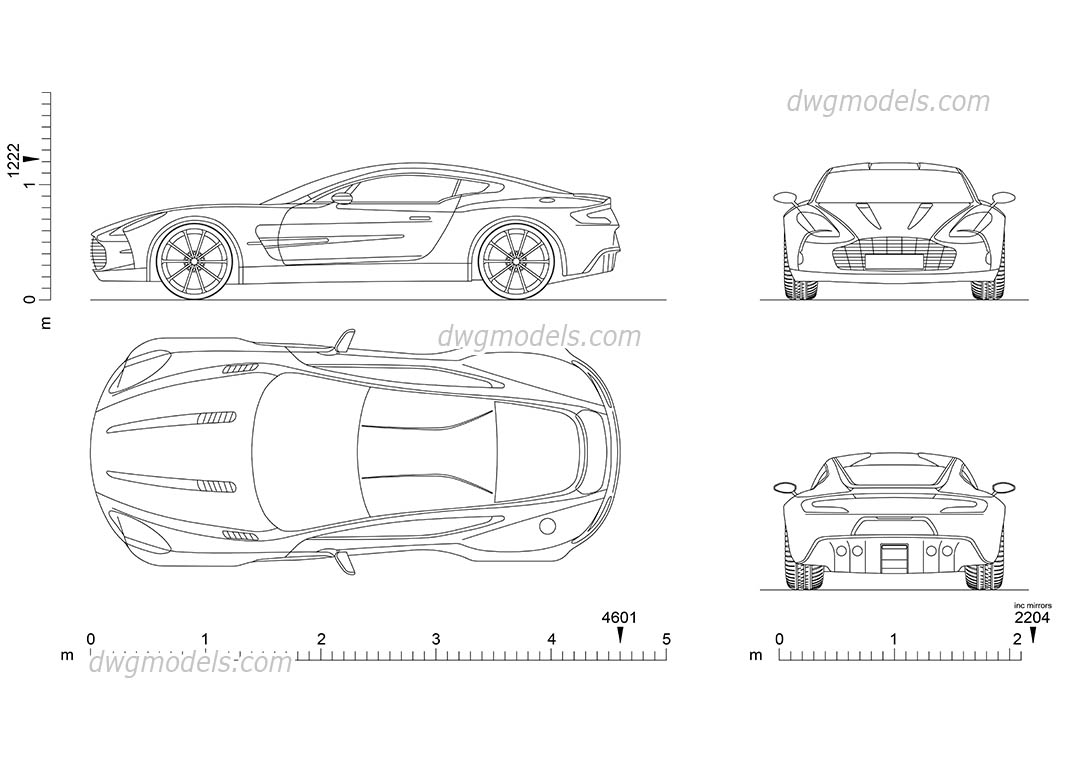 Aston Martin Drawing Fine Art