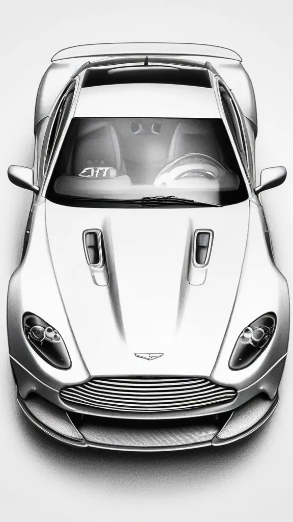 Aston Martin Drawing Sketch Picture
