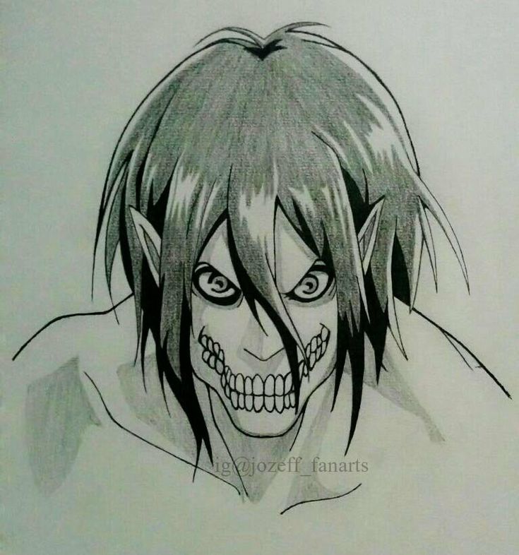 Attack On Titan Drawing Realistic Sketch