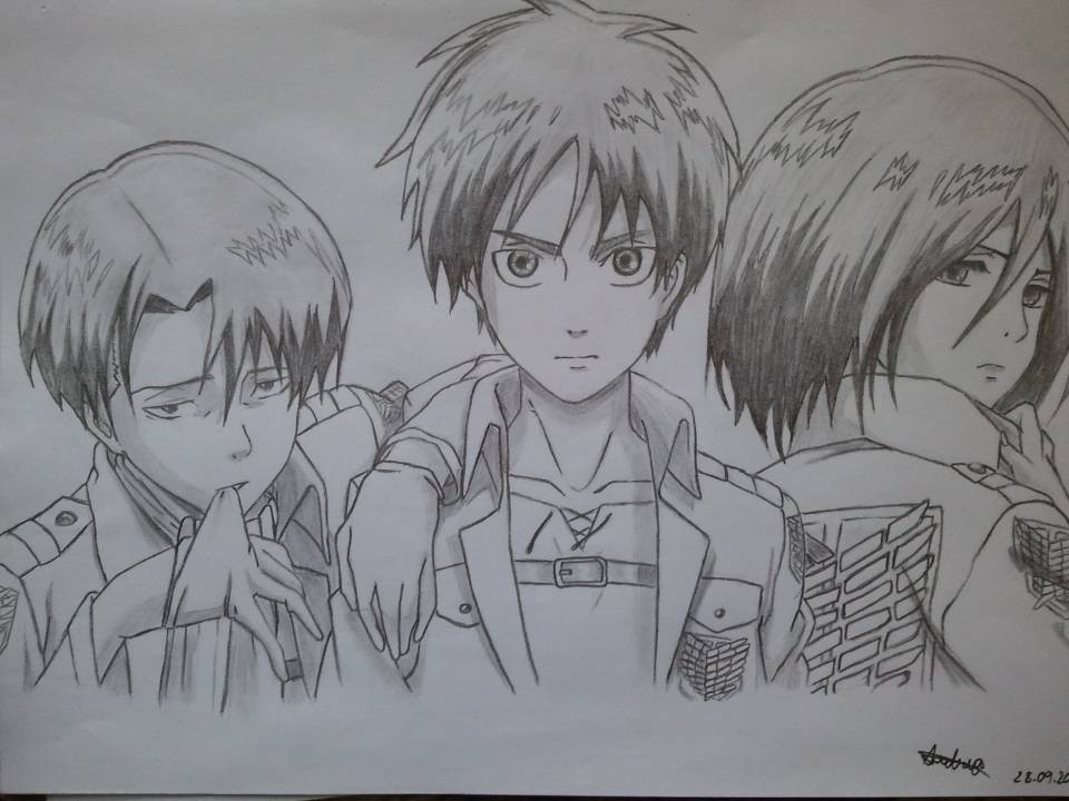 Attack On Titan Drawing