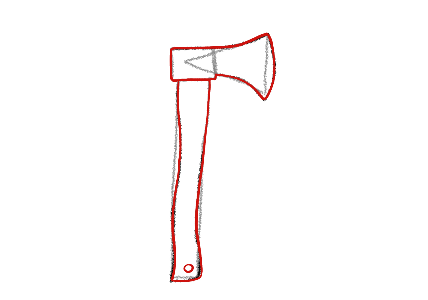 Axe Drawing Picture