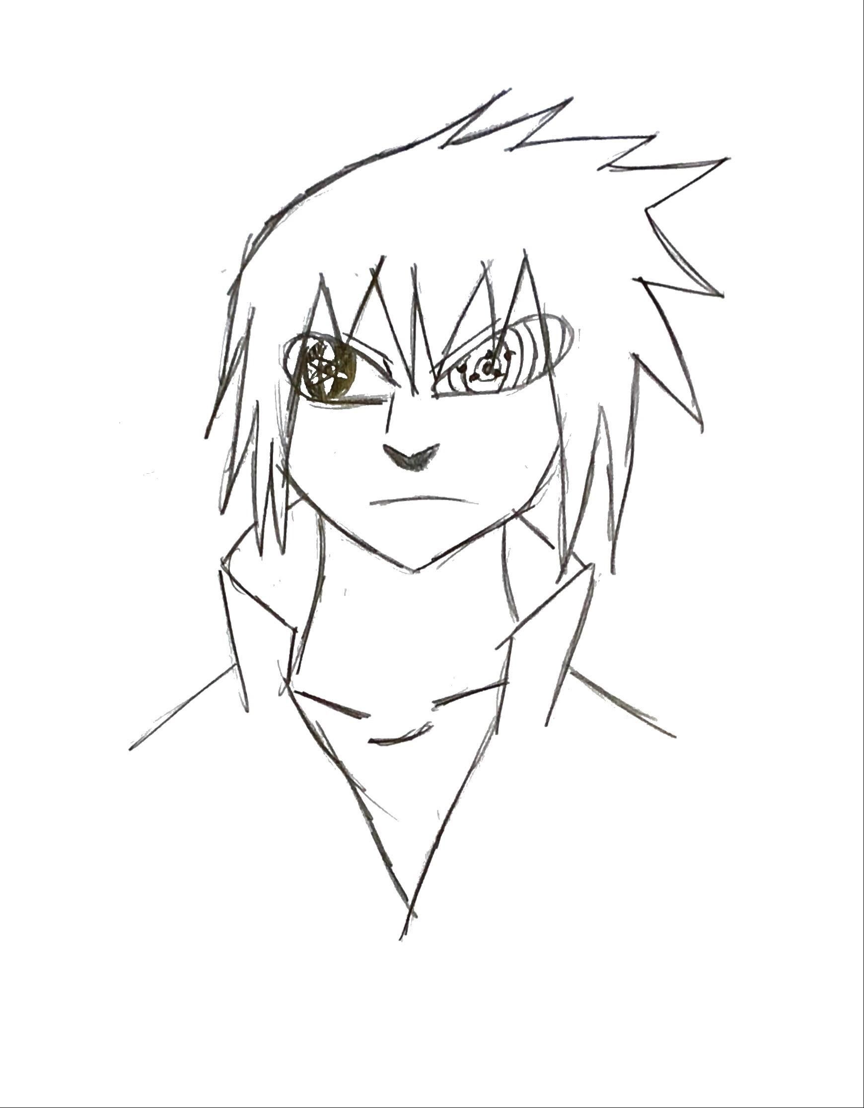 Bad Sasuke Drawing