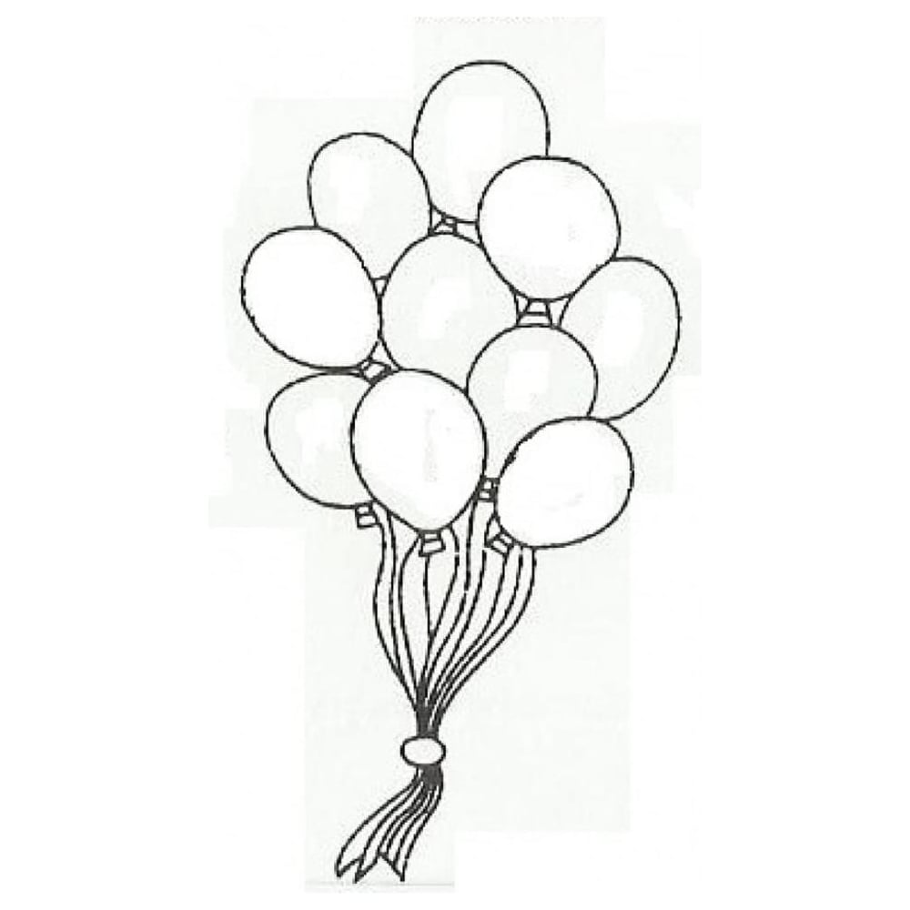 Balloon Drawing Sketch