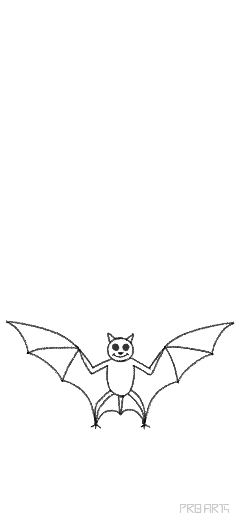 Bat Drawing Artistic Sketching