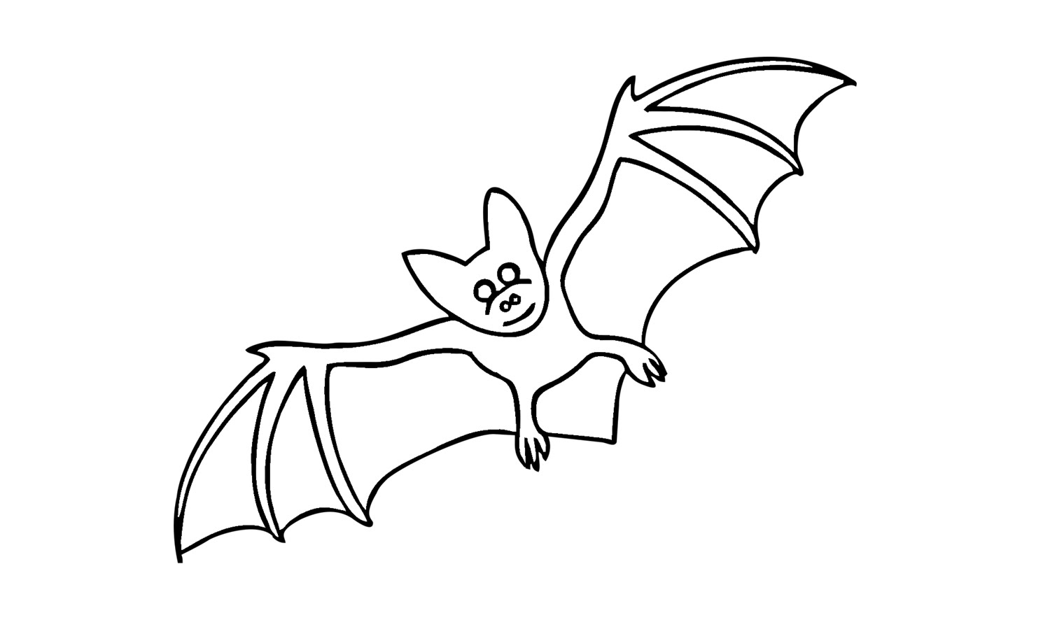Bat Drawing Realistic Sketch