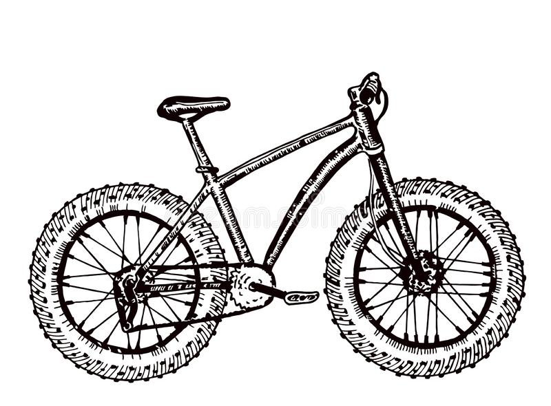 Bicycle Drawing Amazing Sketch