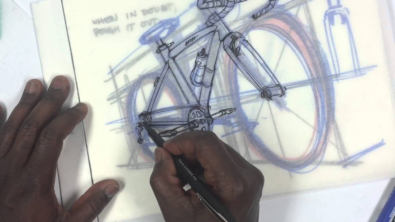 Bicycle Drawing Art