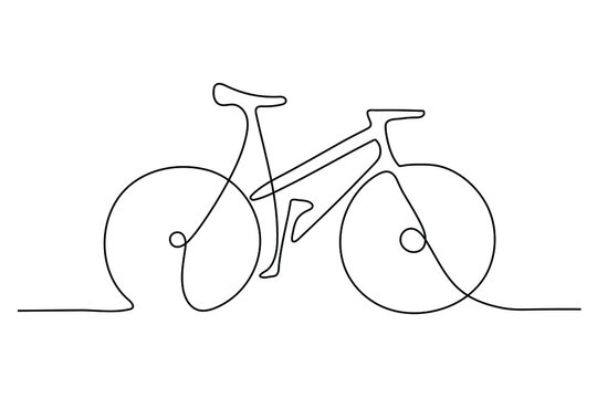 Bicycle Drawing Artistic Sketching