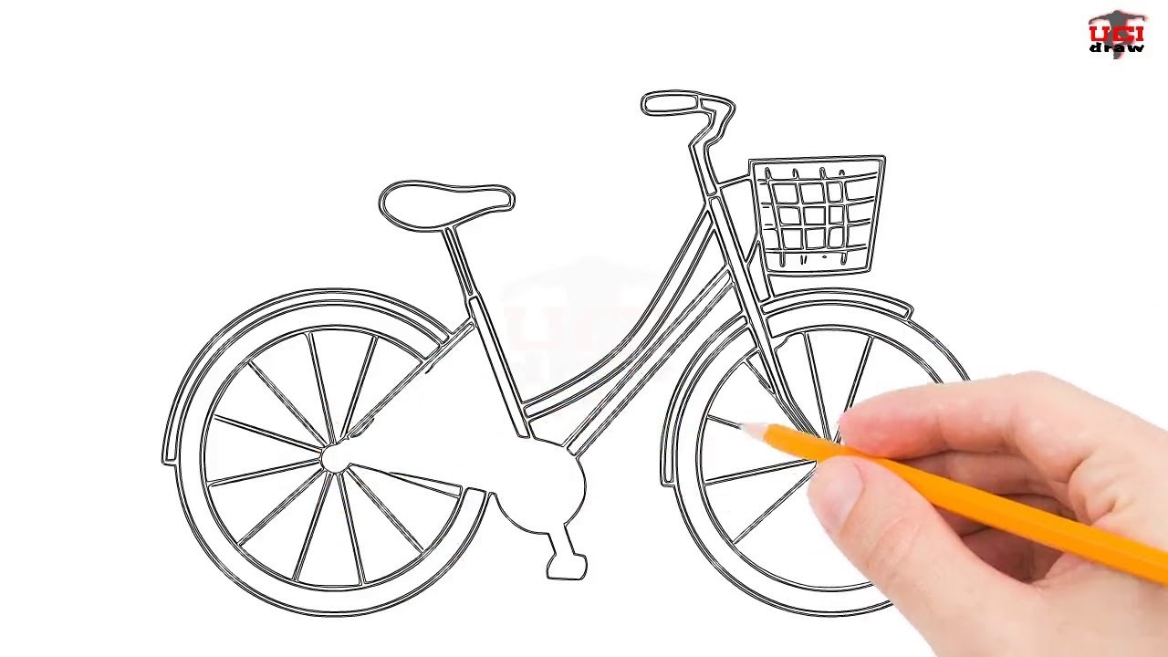 Bicycle Drawing Hand drawn Sketch