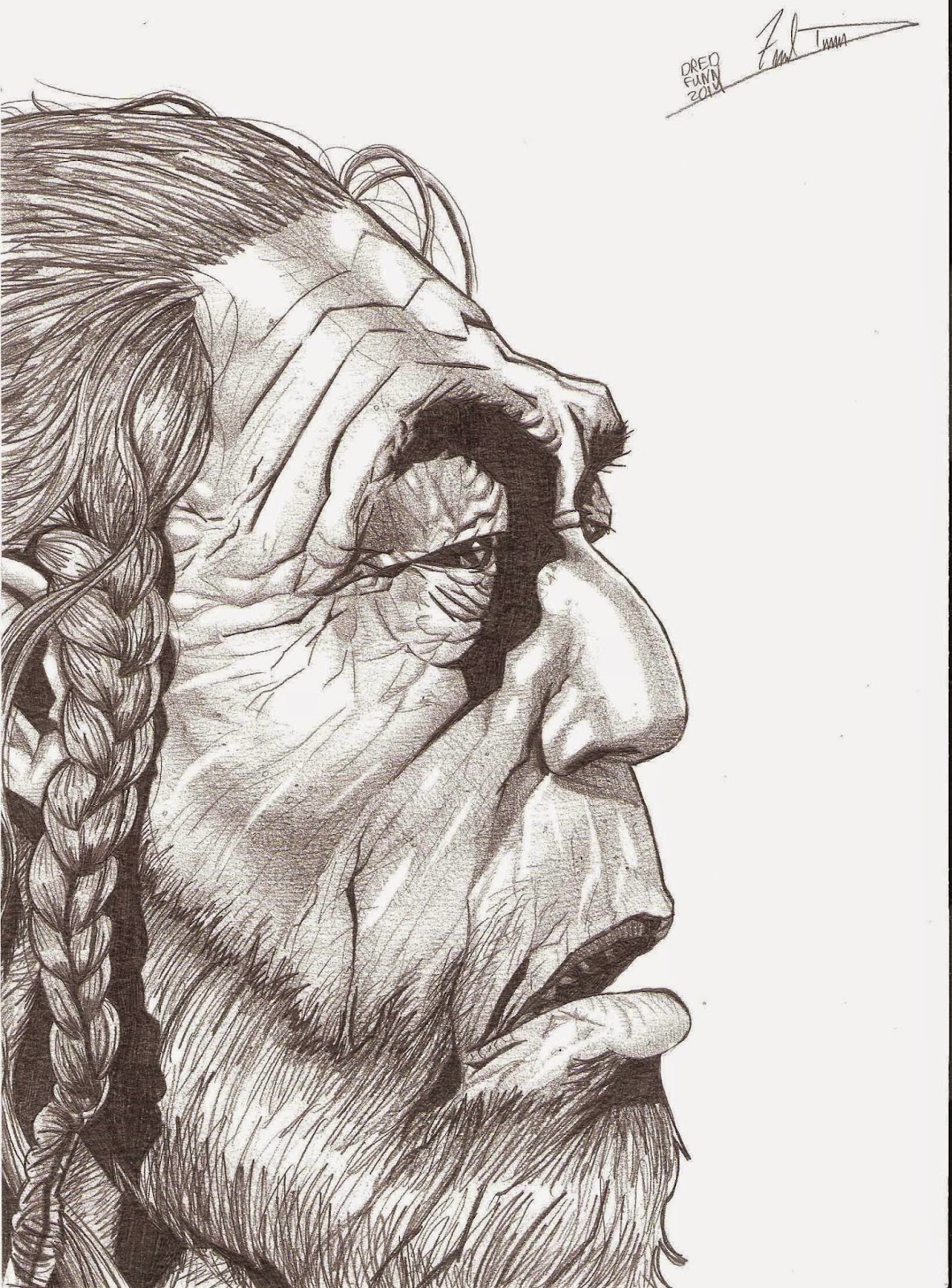 Bigfoot Drawing Stunning Sketch