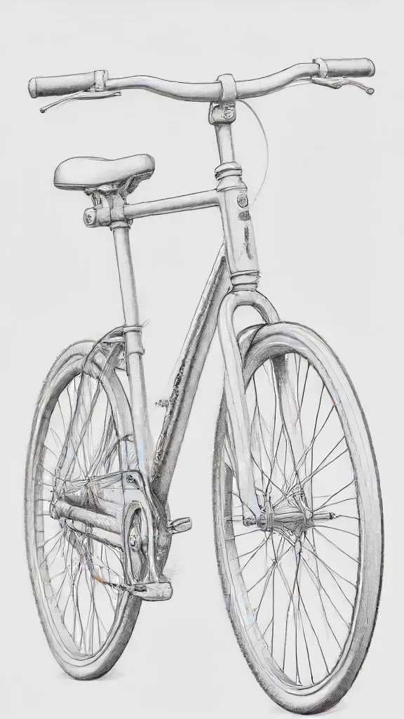 Bike Drawing Art Sketch Image