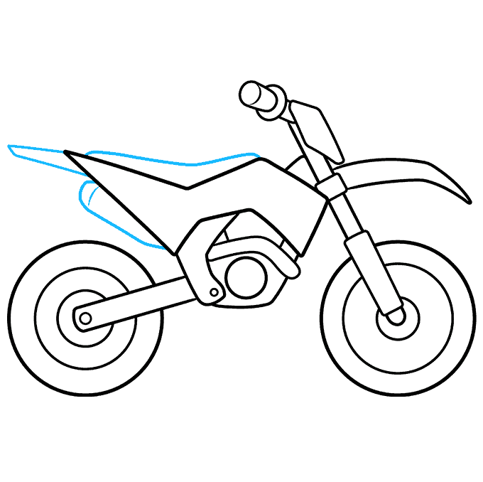 Bike Drawing Photo