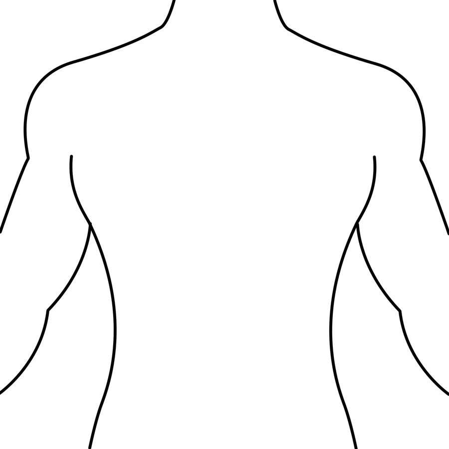 Body Outline Drawing Picture