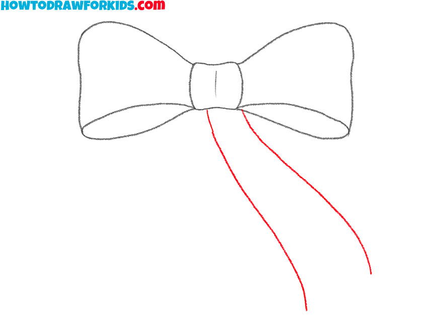 Bow Drawing Sketch