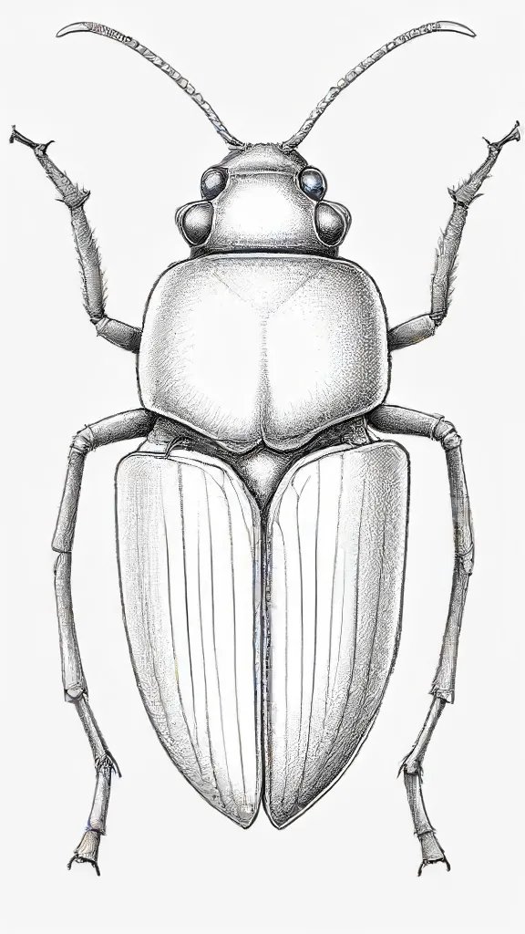 Bug Drawing Easy Sketch