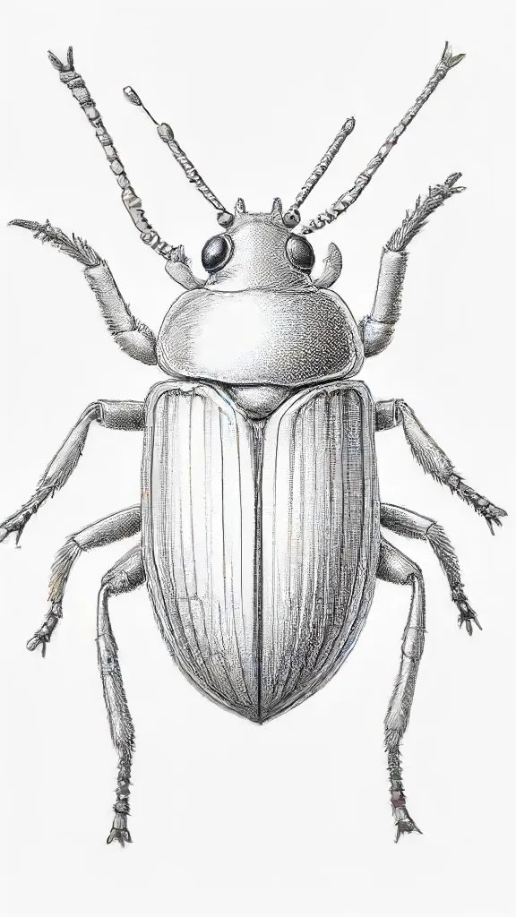 Bug Drawing Sketch Image