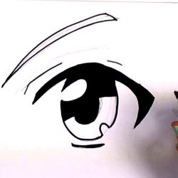 Cartoon Eyes Drawing Hand drawn