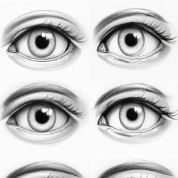 Cartoon Eyes Drawing Sketch Picture