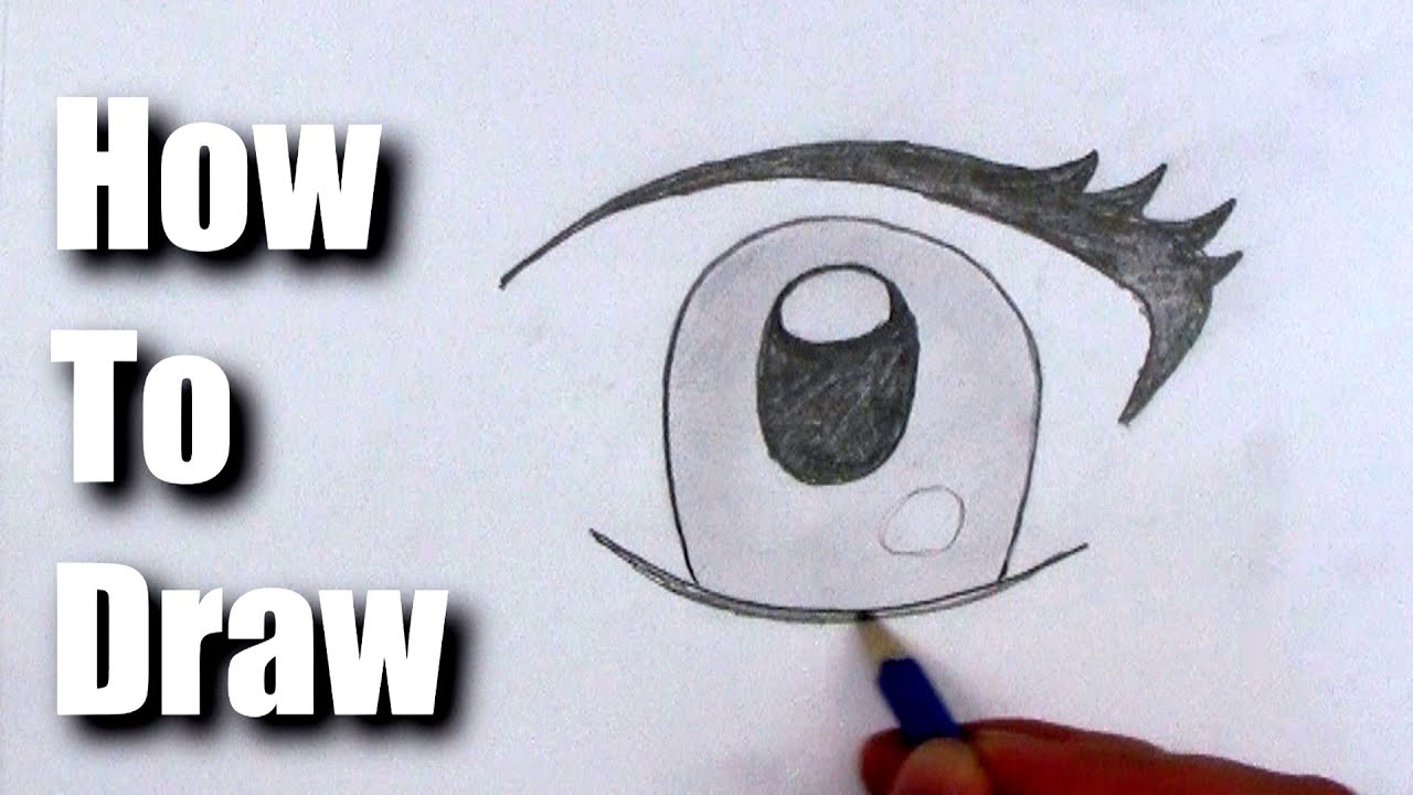 Cartoon Eyes Drawing