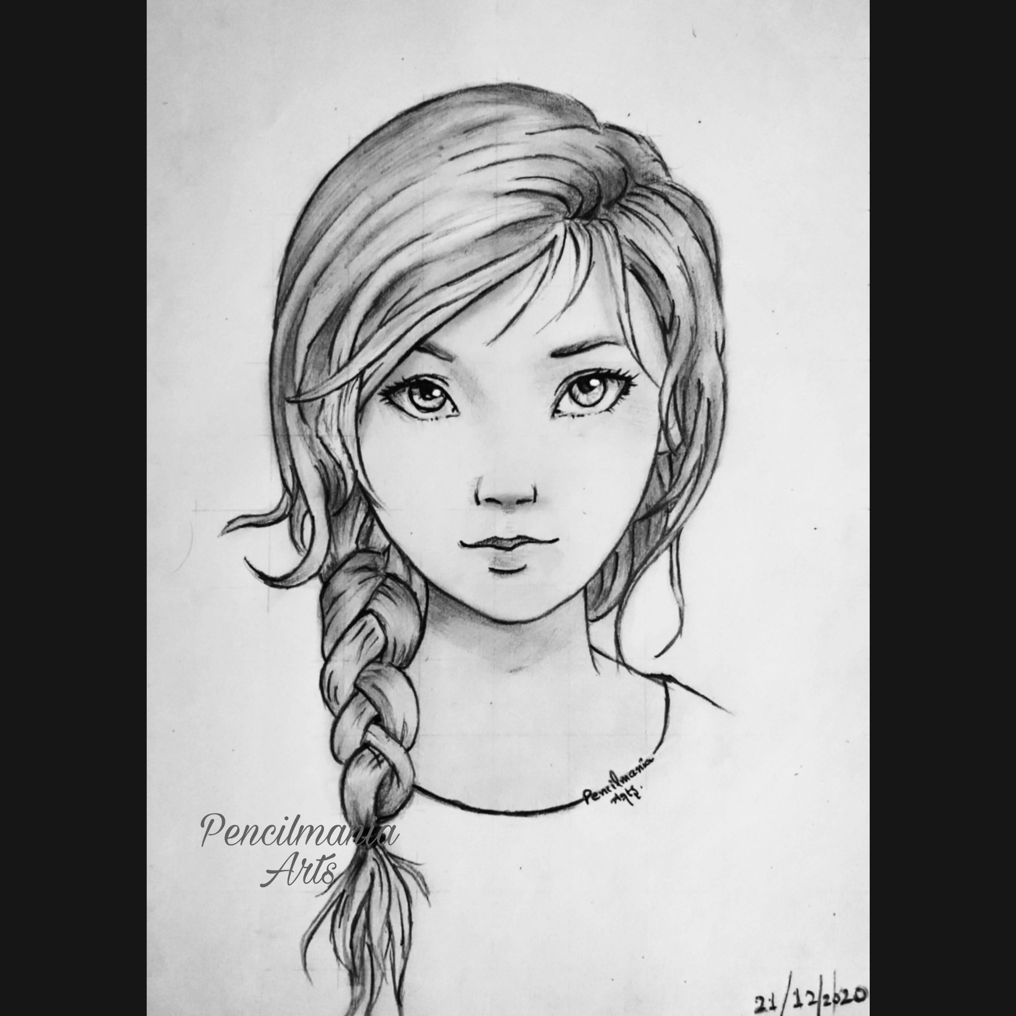 Cartoon Pencil Drawing Picture