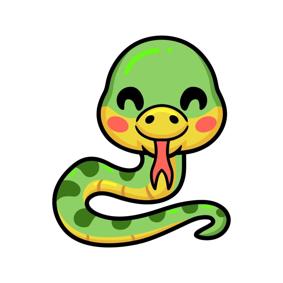 Cartoon Snake Drawing Art