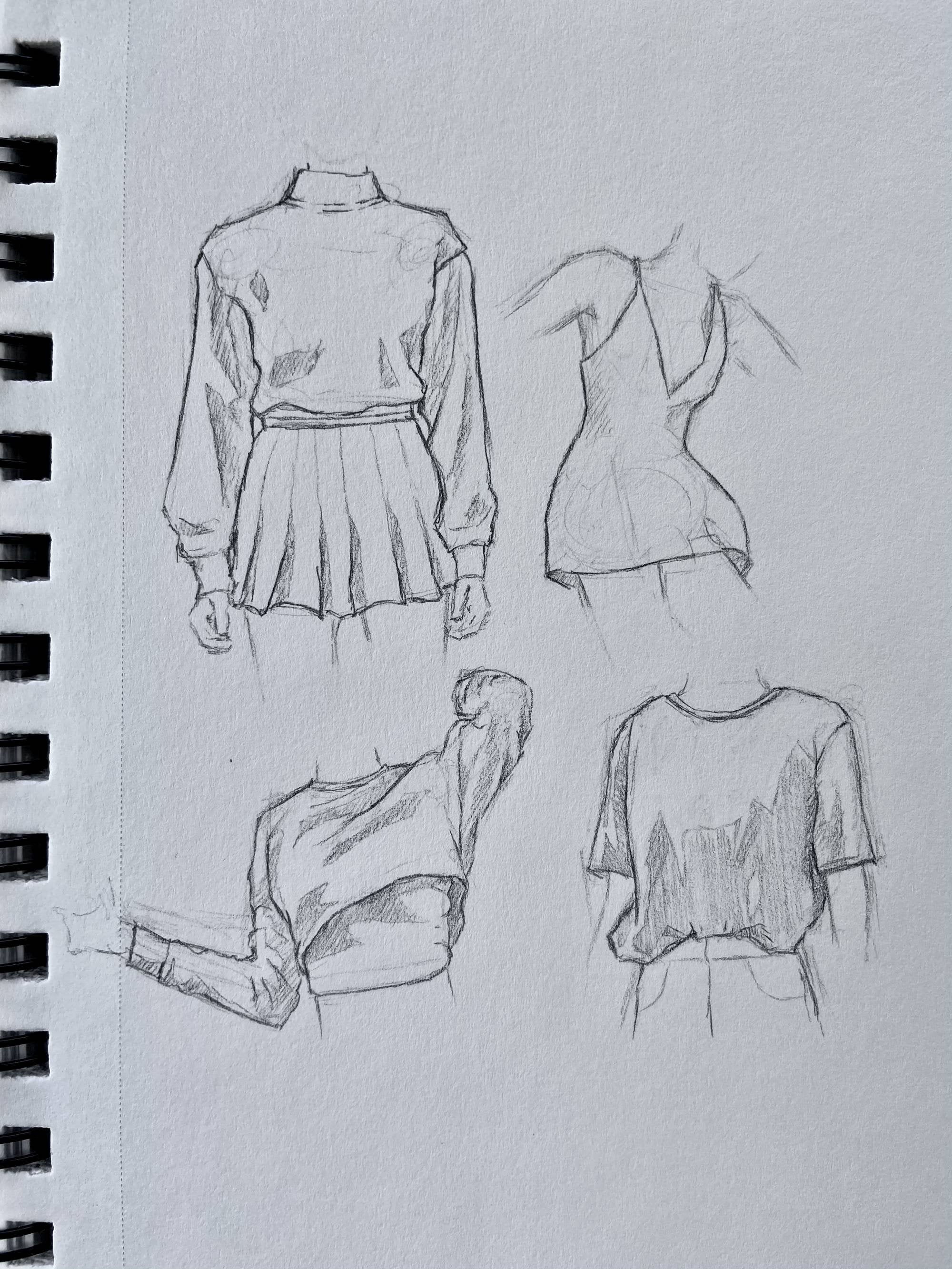 Clothing Drawing Hand drawn
