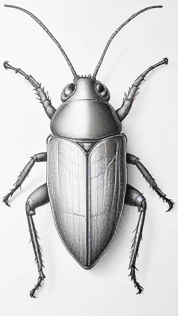 Cockroach Drawing Art Sketch Image