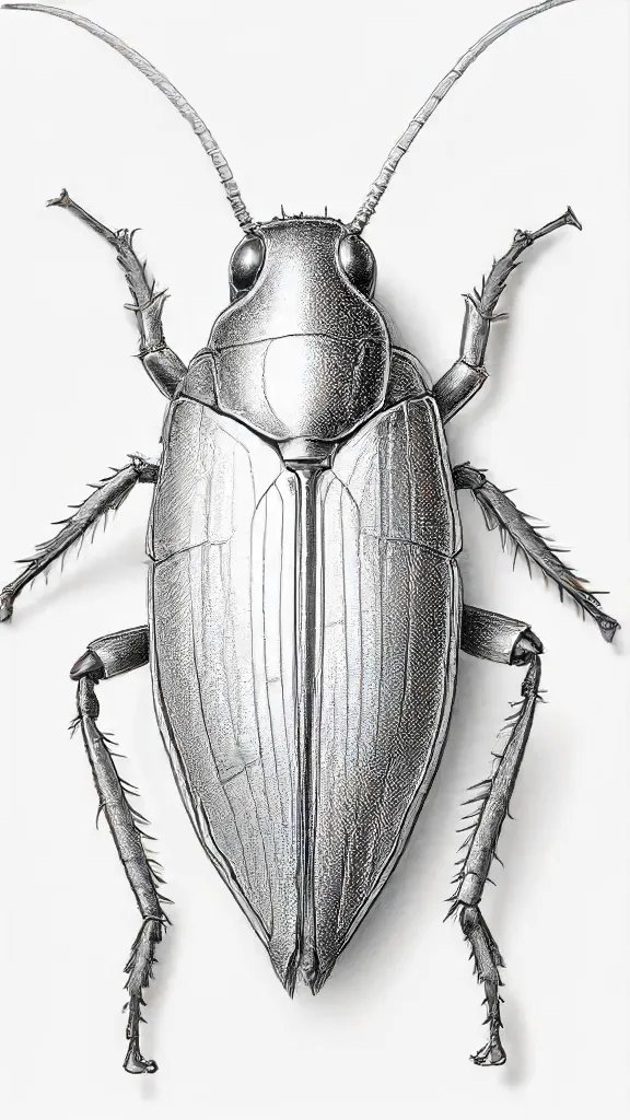 Cockroach Drawing Sketch Image