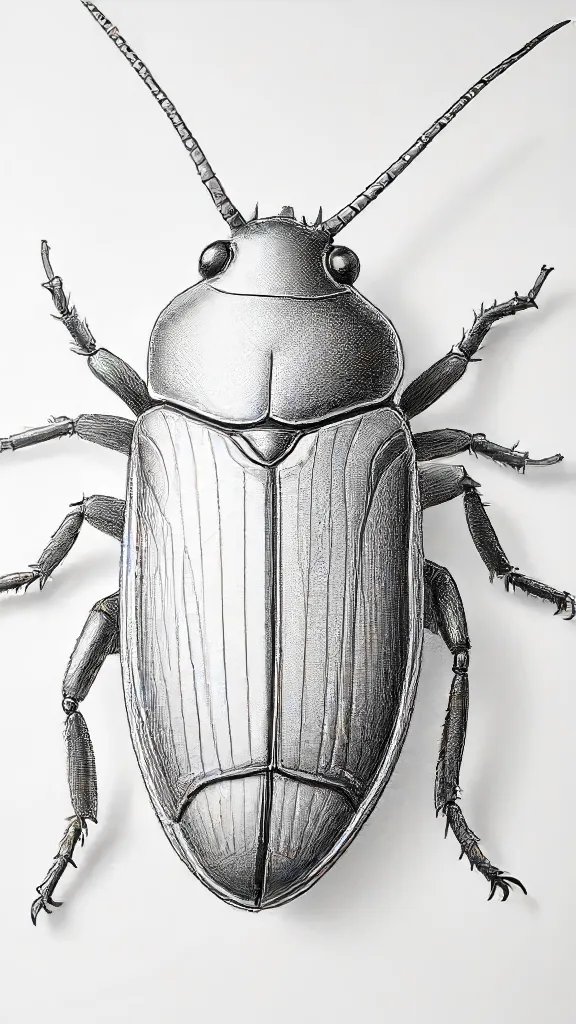 Cockroach Drawing Sketch Photo