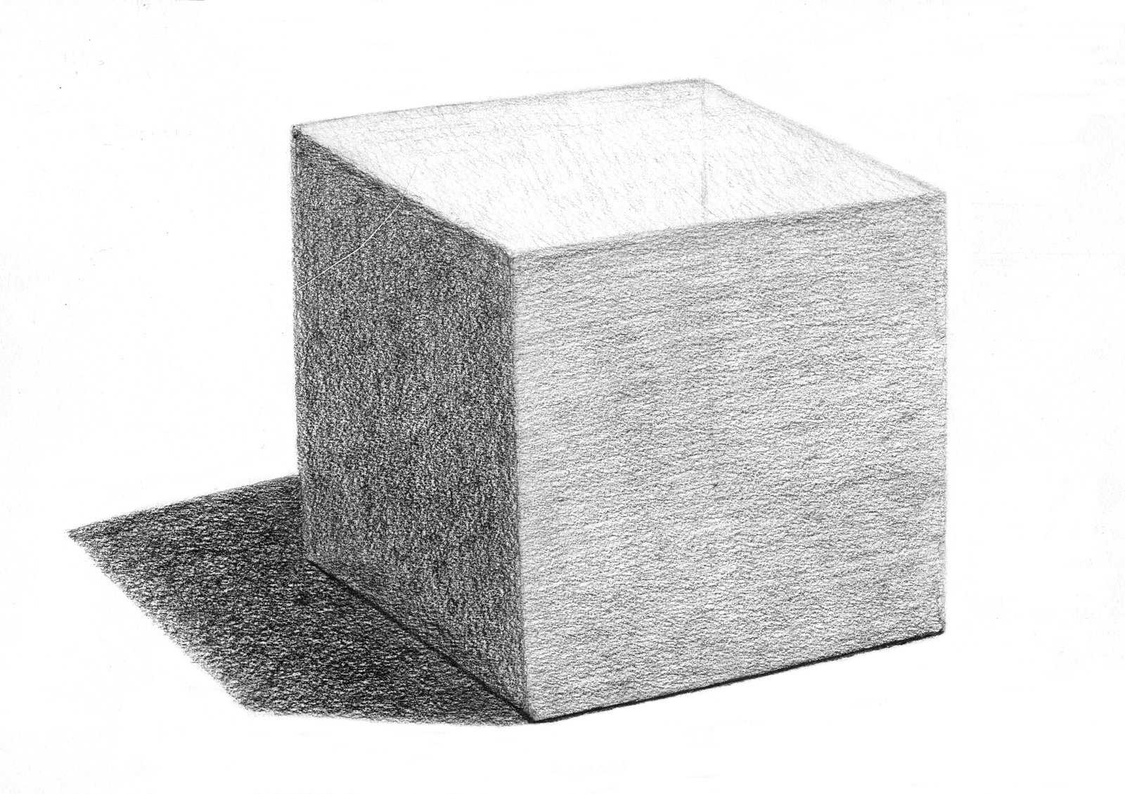 Cube Drawing Picture
