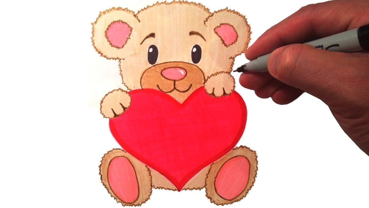Cute Bear Drawing Hand Drawn Sketch