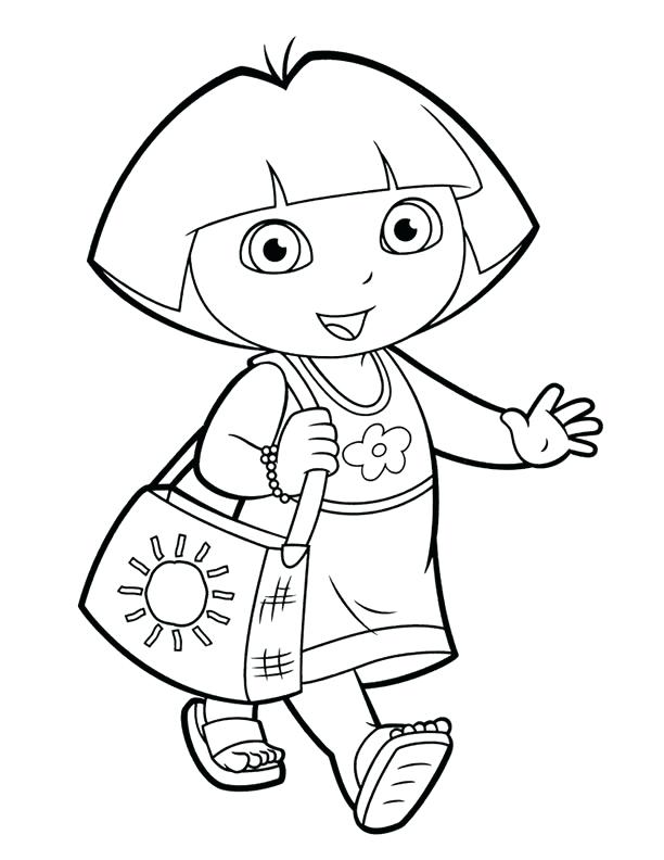 Dora Drawing Professional Artwork