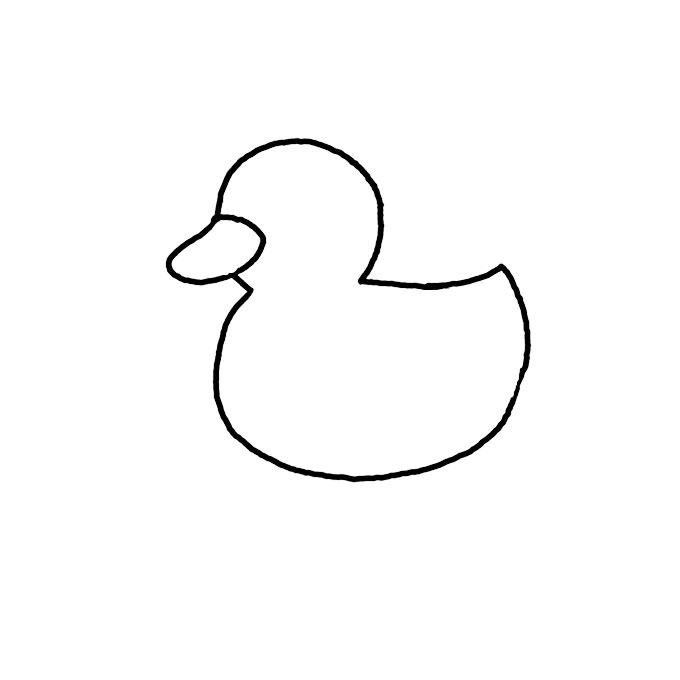 Duck Drawing Beautiful Artwork