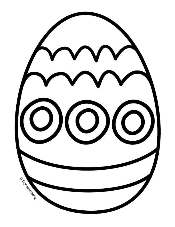 Egg Drawing Modern Sketch