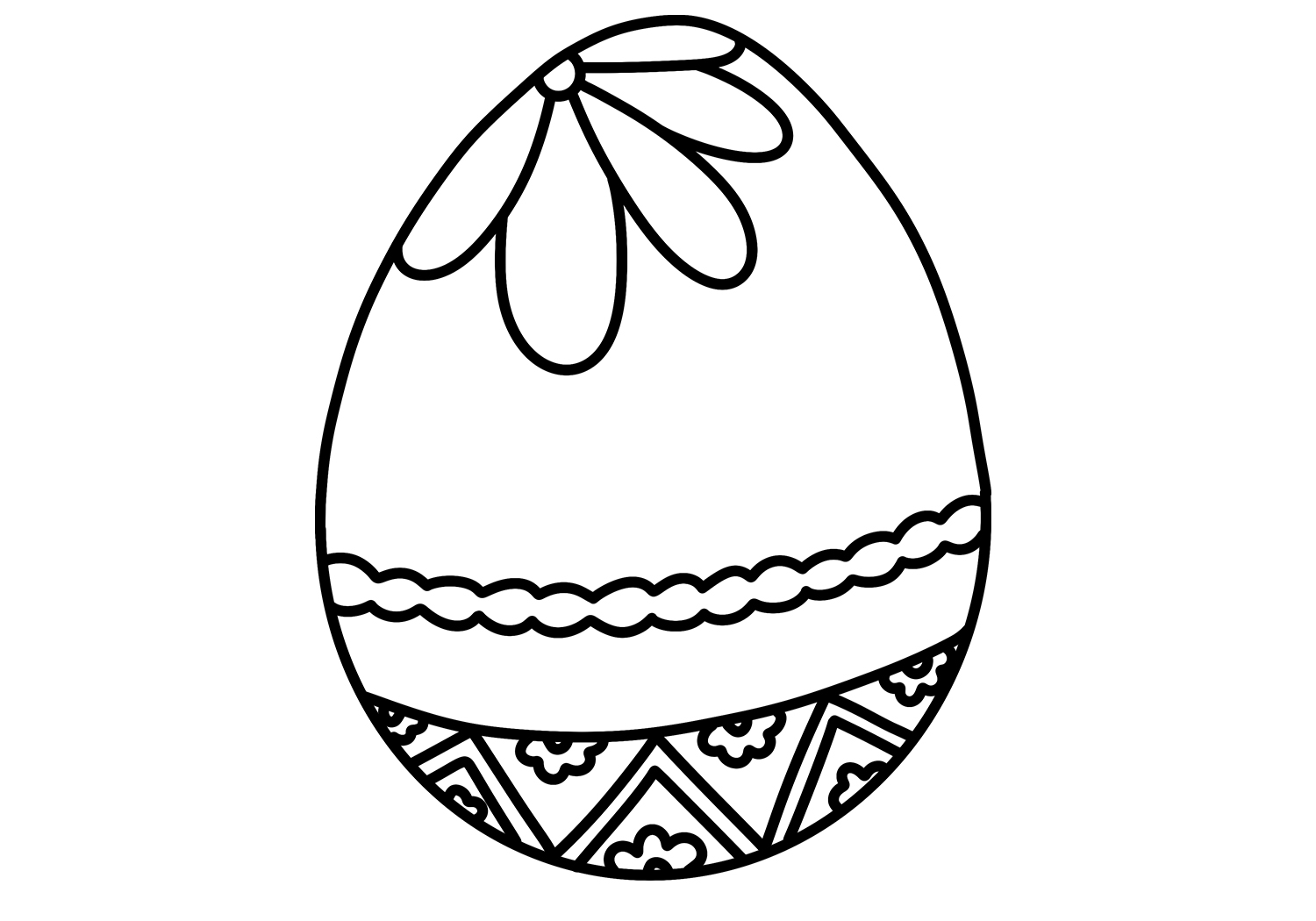 Egg Drawing Picture