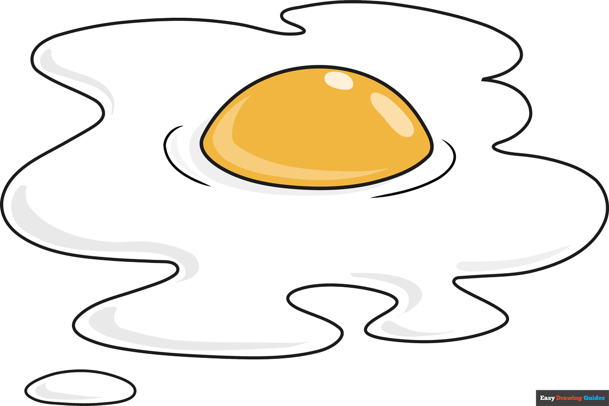 Egg Drawing Sketch