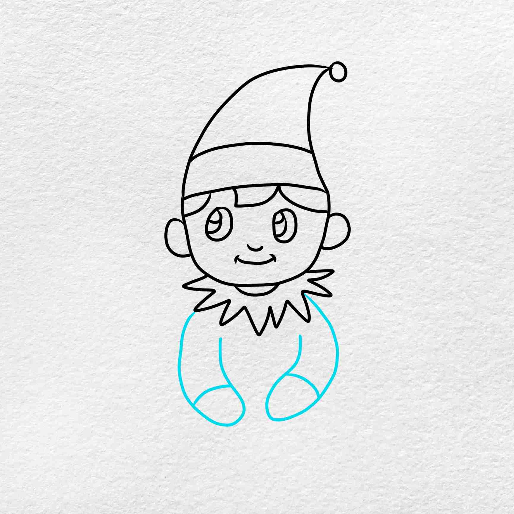 Elf Drawing Amazing Sketch