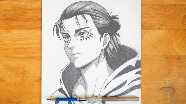 Eren Yeager Drawing Hand drawn Sketch