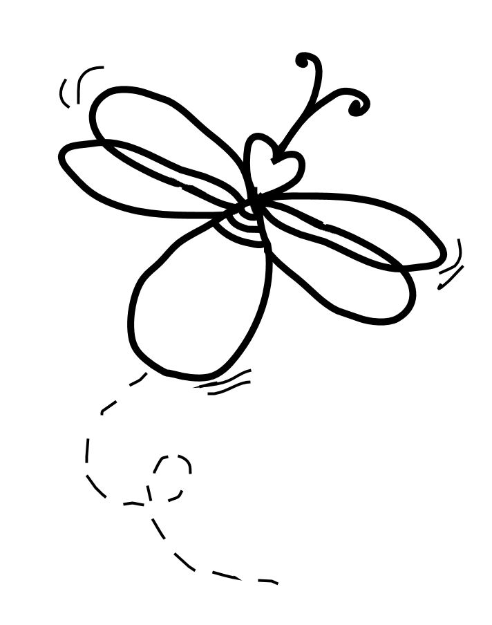 Firefly Drawing Modern Sketch