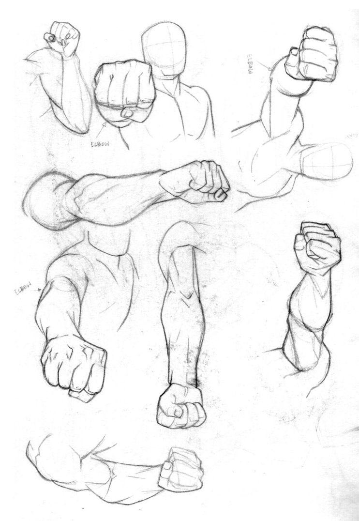 Fist Drawing Photo