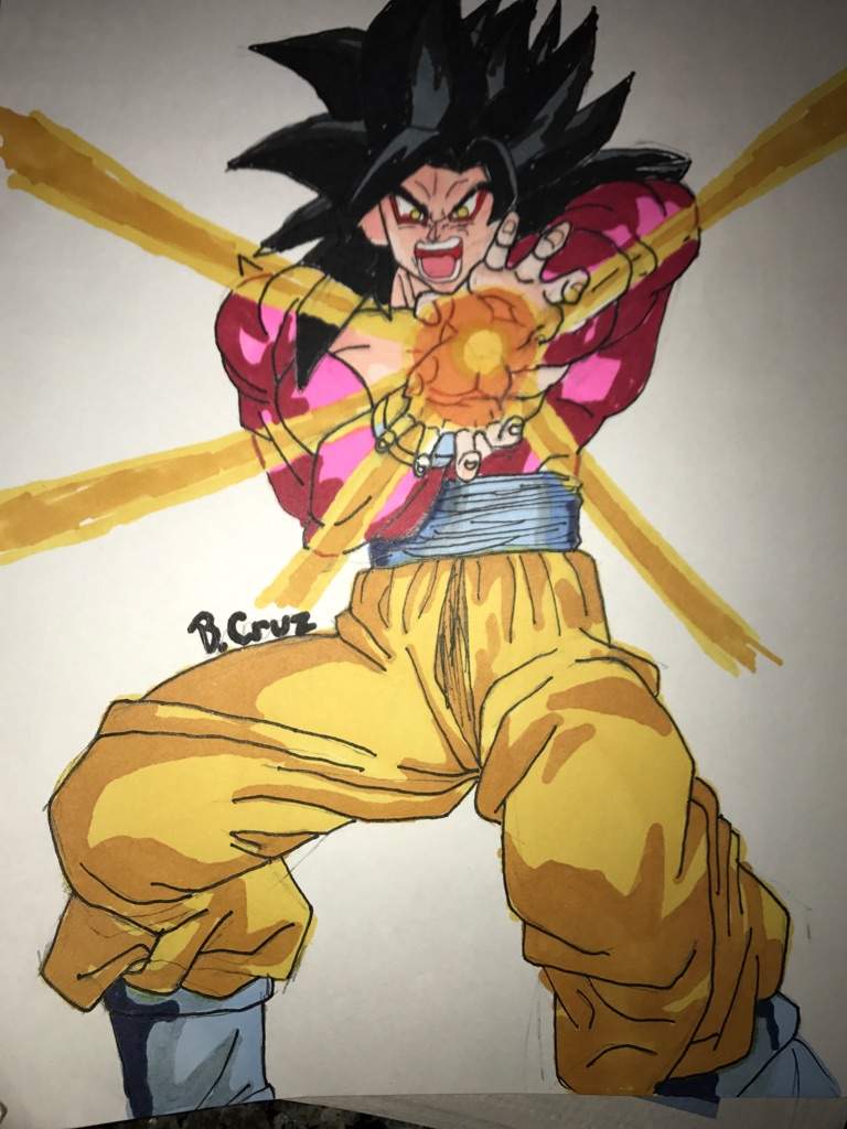 Full Body Goku Drawing Sketch