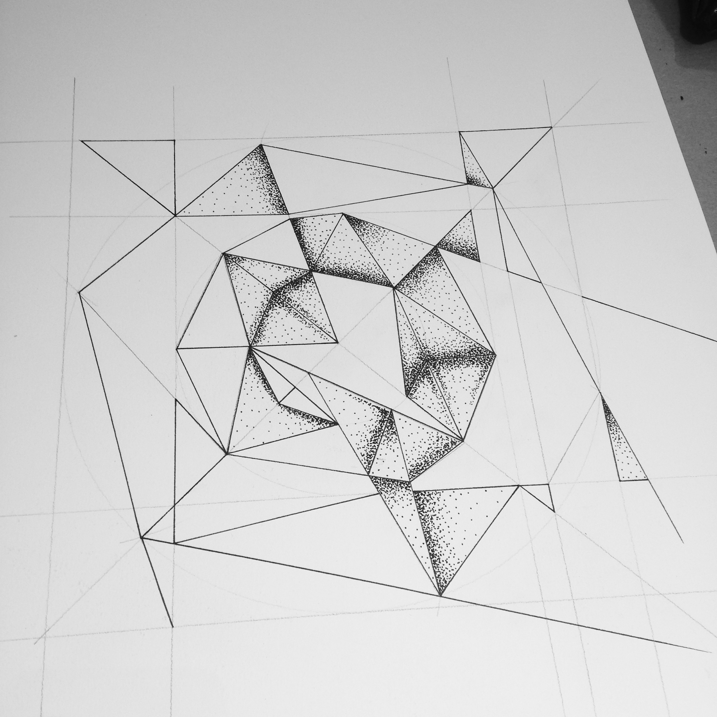 Geometric Drawing Photo