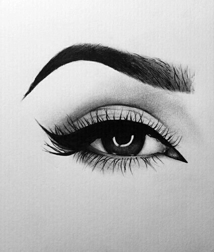 Girl Eyes Drawing Stunning Sketch