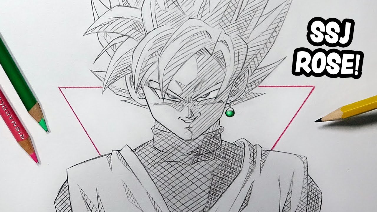 Goku Black Drawing Amazing Sketch